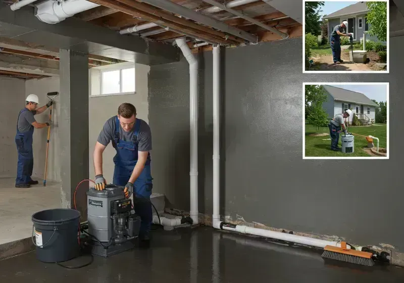 Basement Waterproofing and Flood Prevention process in Roselle, IL